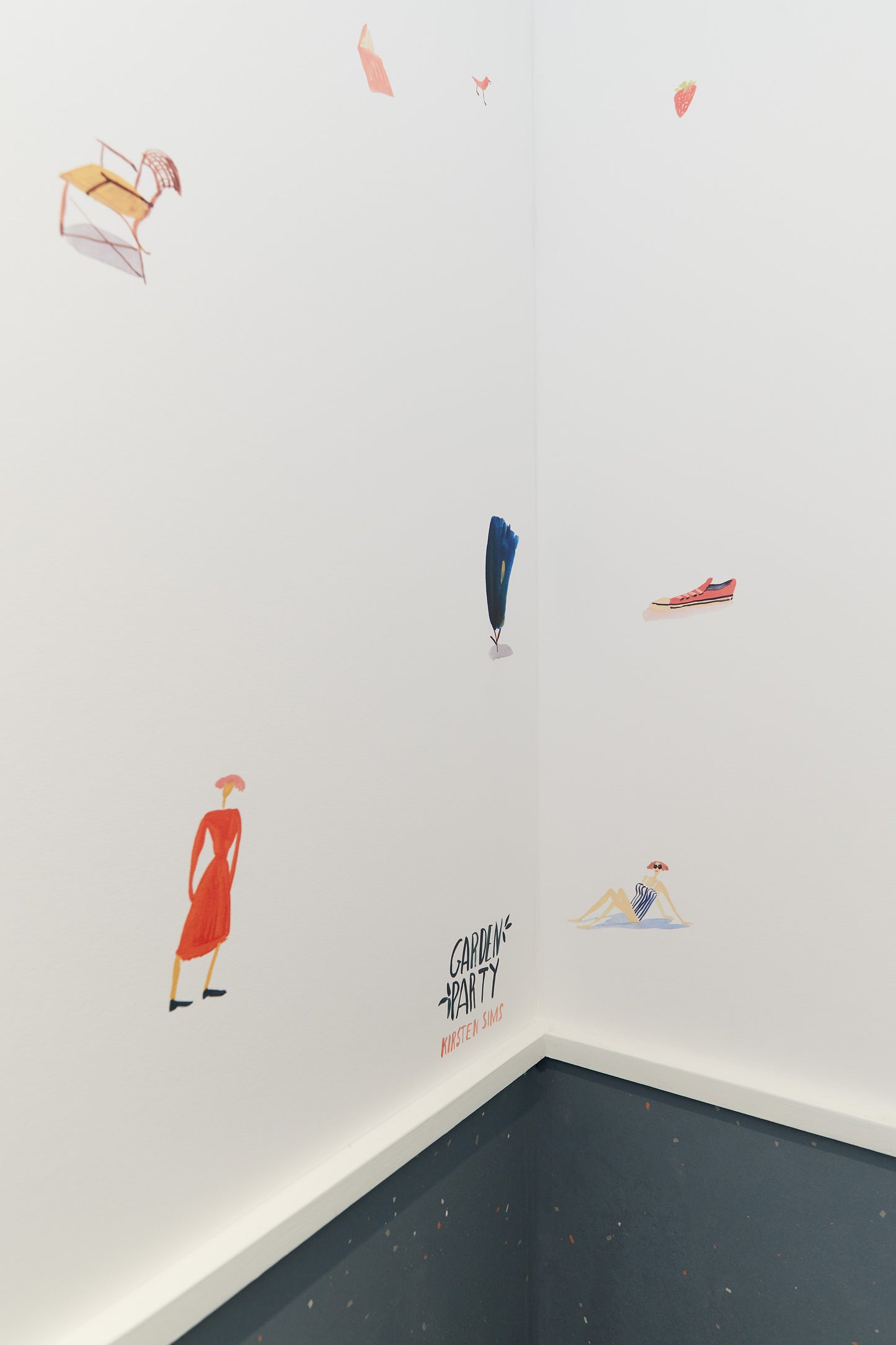 Kirsten Sims, Garden Party - Art Paper